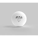 stag Iconic Seam White Table Tennis (T.T) Balls| Advanced High Performance 40+mm Ping Pong Balls for Training, Tournaments - Offers Great Spin| Durable for Indoor/Outdoor Game - Pack of 30 (White)