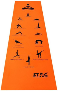 STAG Yoga Mantra ASANA Orange 8 mm