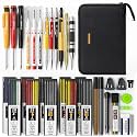STAGEEK 34 Pack Carpenter Pencils with Sharpener