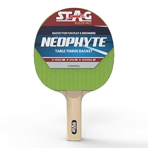 stag iconic 2024 neophyte series table tennis tt racketbeginner play series tt racquet jump into action with vibrant playful ping-pop colors discover your element in table tennis