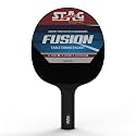 Fusion Table Tennis Racquet | Lightweight | 3 mm Sponge | High Control | Beginner Friendly | Maroon/Black