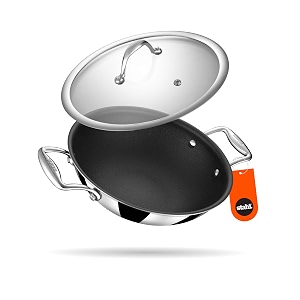 Stahl Artisan Schild 2.4L 24 cm Kadhai