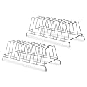 Stainless Steel 12 Section Thali Rack for