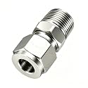 1/2 Compression Fitting, Stainless Steel 304 Tube Fittings, 1 Pc