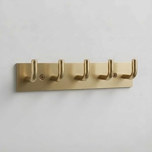stainless steel 5 hook hanger for doorwall antique pack of 3