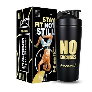 Stainless Steel 750 ml Shaker Bottle with