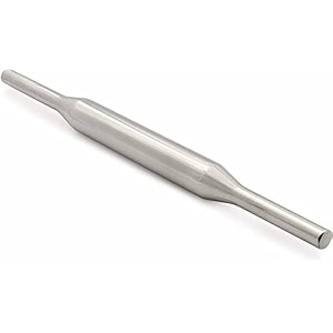 tonourish stainless steel belanrolling pin 33 cm silver colour