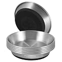 Stainless Steel Cat Bowl 6PC, Non-Slip cat Food Dish, Metal Cat Bowl