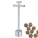 Stainless Steel Cow Dung Cake Maker – Manual Gobar Upla Making Machine | Heavy Duty Cow Dung Compression Tool for Uniform Fuel Cakes | Durable Rural & Farm Use Equipment