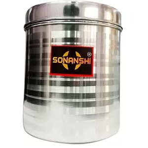Stainless Steel Dabba Storage Box Dibba Container