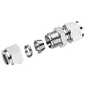 stainless steel double ferrule pipe compression fitting