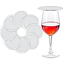 Stainless Steel Drink Covers Wine Glass Cover for Outdoors