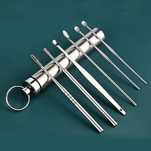 Stainless Steel Ear Wax Removal Kit with
