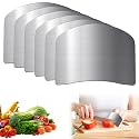 Stainless Steel Finger Guard，Universal Adjustable Finger Guard Protector Finger Guards，Finger Guards For Cutting Food For Cutting, Chopping, Dicing, Slicing