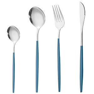 Stainless Steel Flatware Set - Mirror Polished
