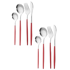 Stainless Steel Flatware Set - Mirror Polished