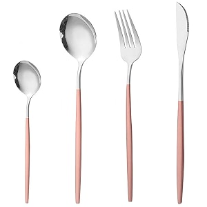 Stainless Steel Flatware Set - Mirror Polished