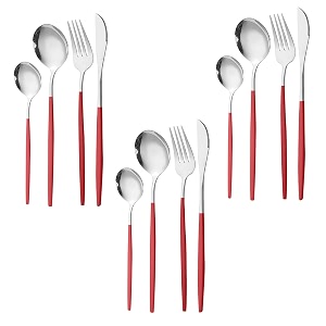 Stainless Steel Flatware Set - Mirror Polished