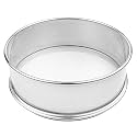 Vollum Stainless Steel Flour Sifter Fine Mesh Sieve for Baking
