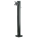 Stainless Steel Garden Water Column with Double Faucet - Durable Irrigation & Washing Solution for Efficient Outdoor Watering and Garden Care