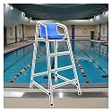 Stainless Steel Lifeguard Chair 120-180 cm for Pool &amp; Beach, Heavy-Duty Outdoor/Indoor Water Park, Durable Swimming Ladder for Lifeguards, Safety &amp; Comfort