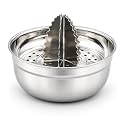 stainless steel manual citrus juicer hand cold