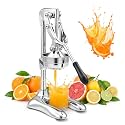 Stainless Steel Manual Citrus Juicer Heavy-Duty Lever Press