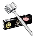Gourmet Easy Classic Meat Tenderizer Tool, Non-Slip Grip Lifetime Replace