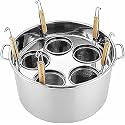 Stainless Steel Pasta Cooker Set - Versatile Steamer Pot for Home, Restaurant & Commercial Use - Ideal for Cooking, Boiling & Steaming Pasta, Vegetables & More