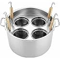 Stainless Steel Pasta Cooker Set - Versatile Steamer Pot for Home, Restaurant &amp; Commercial Use - Ideal for Perfect Pasta &amp; Vegetable Cooking