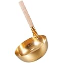 Stainless Steel Pot for Noodle and Soup Cooking, Heavy Duty Cooking Pot with Wood Handle, Commercial Kitchen Cookware Supply