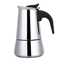Stainless Steel Pot, Stovetop Maker 100ml 200ml 300ml 450ml, with Wide Bottom for Gas Electric Induction Cooktops Home Camping (300ml)