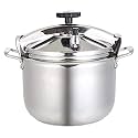 Stainless Steel Pressure Cooker Large Capacity Pressure Cooker Gas Explosion-Proof Pressure Cooker Commercial Restaurant Kitchen