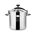 Stainless Steel Pressure Cooker Outdoor Explosion-proof Large Capacity Pressure Cooker Non-stick Cooker Induction Cooker Gas Stove Family Kitchen Hotel(7L)