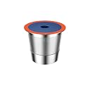 Stainless Steel Reusable K Cups for Keuring 2.0 and 1.0, Reusable Coffee Pods for Keuring Coffee Maker,Permanent Reusable K Cups Sturdy Coffee Filters (1 PACK)