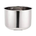 Stainless Steel Rice Cooker Inner Pot Commercial Grade Multiuse Round Cookware for Restaurant Kitchen- S