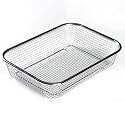 Stainless Steel Sink Colander Strainer Basket Rectangular