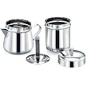 Stainless Steel South Indian Filter Coffee Maker Tea Pot/Coffee Kettle/Drip Madras Coffee Percolator | Brewed Coffee Maker (325ml)
