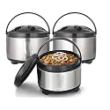 Stainless Steel Thermoware Casserole Double Wall Insulated