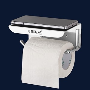 Stainless Steel Toilet Paper Holder with