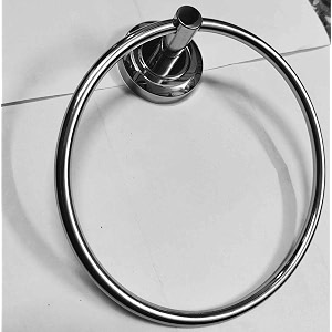 stainless steel towel ring for bathroomwash basinnapkin-towel hangerbathroom accessories 1 round