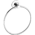 Stainless Steel Towel Ring for Bathroom/Wash Basin/Napkin-Towel Hanger/Bathroom Accessories (6, Round)