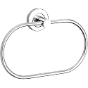 Stainless Steel Towel Ring for Bathroom/Wash Basin/Napkin-Towel Hanger/Bathroom Accessories (7, Oval)