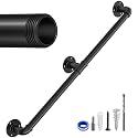 Staircase Handrails,Wall Hand Railing,Black,4FT