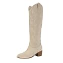 STALOV Cowboy Boots for Women Pull On