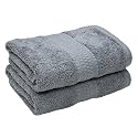 Cotton 600 GSM Hand Towels Set of 2, 40 X 60 cm for Men, Women, Home &amp; Kitchen Use, Gym, Wash Basin, Sports | Two Ply Combed, Soft, Absorbent, Quick Dry, Full Size Large | Beige