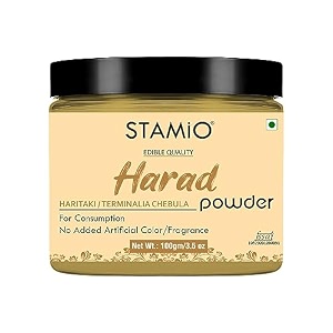 haradharitaki powder 100 gm  terminalia chebula  kadukkai podikarakkaya pudiyamu  digestive health  in jar 353 oz