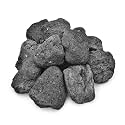 Stanbroil Black Lava Rock Granules, Decorative Rock, 10 lb.Bag (2.75"-5")