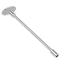 Stanbroil Universal 8-Inch Gas Valve Fireplace Key, Polished Chrome