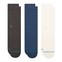 Stance Icon Classic Casual Crew Socks 3-Pack